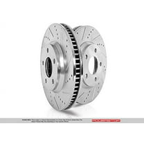 Power Stop EBR697XPR Evolution Drilled & Slotted Rotors -Front