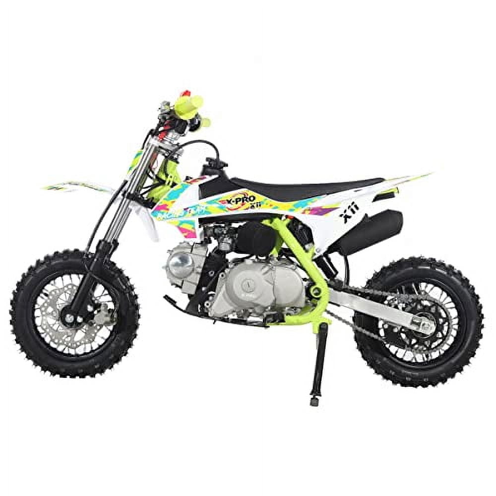 X-Pro X11 Gasoline 110 cc 5 kW Dirt Bike - Green