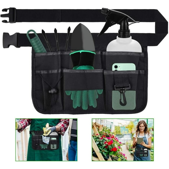 Work Tool Belt with 7 Pockets Handyman Belt Carpenter Belt Professional Tool Belt in Waterproof Canvas