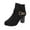 Black, variant on Mevxay Women's Fashion Casual Spring Style Solid Color Shallow Mouth Outdoor Wear All-Match One-Foot Loafers Flat Bottom Round Toe Moccasins Shoes Black Size 7.5