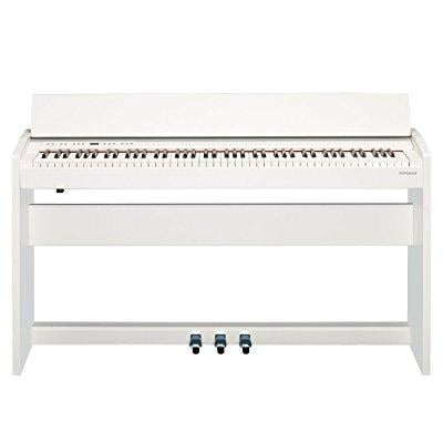 Roland F-140R Compact Digital Piano with Stand, 88 Keys, 305 Tones, Satin