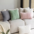 thumbnail image 4 of Nvzi Relleno para cojín decorativo - blanco, 30*50 cm, 1 pieza, bonito cojín decorativo para cama, funda de felpa con relleno de algodón PP, suave detalle para la decoración del hogar., 4 of 5