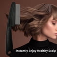 thumbnail image 4 of Yumflan Fine Tooth Metal Dandruff Comb for Scalp Buildup & Itch Relief, Stainless Steel Lice Comb for Deep Cleansing & Healthy Scalp, Rust-Proof Hair Detangler, 5.7 Inch, 4 of 8