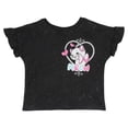 thumbnail image 3 of Disney The Aristocats Big Girls' Short Sleeve Graphic T-Shirt and French Terry Shorts Set Dark Grey Optic Wash Marie, 3 of 4