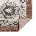 thumbnail image 7 of Unique Loom Eco Traditional Collection Area Rug - Animate (4' x 6' Rectangle Dusty Rose/Black), 7 of 7