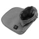 thumbnail image 4 of Calentador de pies eléctrico para hombres y mujeres, almohadilla calefactora de pies de grafeno USB de felpa suave de invierno para el hogar, gris, 4 of 5