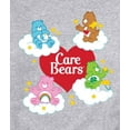 thumbnail image 3 of Care Bears - Classic Heart Logo - Men's Crew Fleece Sweatshirt, 3 of 5