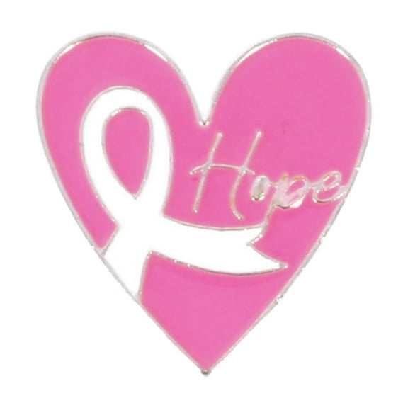 Ribbon Breast Cancers Awareness Brooch Pin Health Campaign Lapel Badge Unique Breastpin Clothes Decoration Accessories
