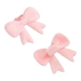 thumbnail image 2 of Silicone Bow Headphone Accessory 3D Bows for Headphones Cute Earphone Bow Decorations Playful Headphone Clip Decor for Women (2 Pack,Pink), 2 of 7