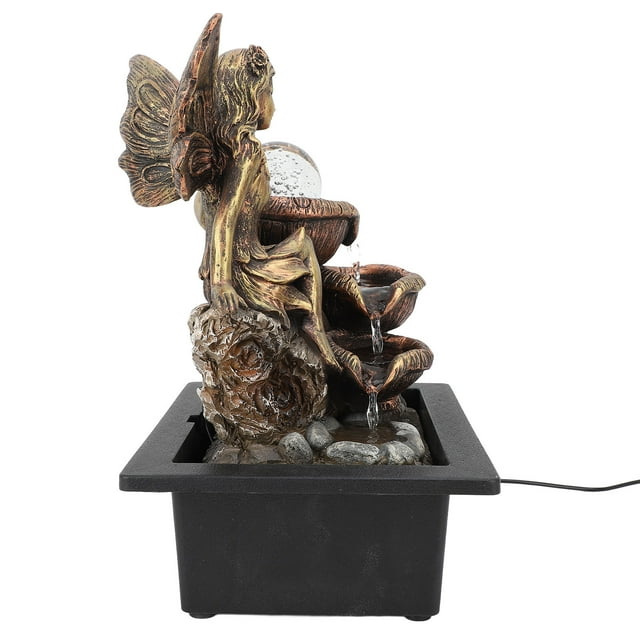 Fontaine de Bureau Décorative, Pompe à Eau Circulante Compacte USB Réglable Silencieuse pour Bureau pour Étude