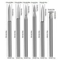 thumbnail image 2 of 6Pcs Wood Carving Drill Bits for Rotary Tool Engraving Crafts Grinding Tool 3Mm A, 2 of 9