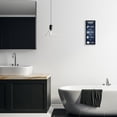 thumbnail image 2 of Stupell Industries Laundry Room Rules Sign Blue Grain Pattern Calligraphy Wood Wall Art, 7 x 17, Design by Melody Hogan, 2 of 5