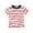 Red A4, variant on Boys T Shirts Summer Striped Short Sleeve Tees Crewneck Casual Basic Tops Clothes for Boys Size 2-10