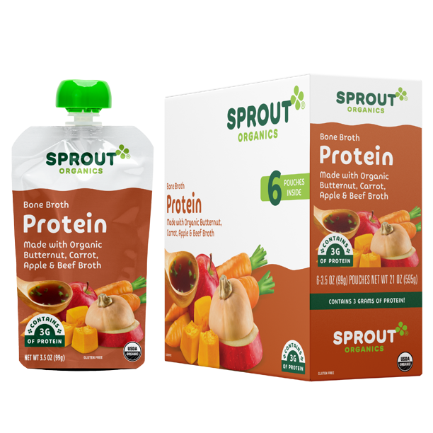 Sprout Organics Stage 3 Baby Food, Organic Butternut, Carrot, Apple