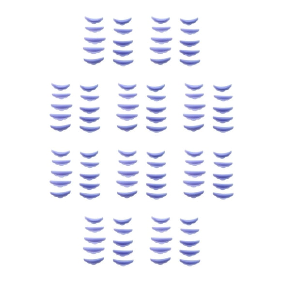 Rizadores de pestañas Seitruly 5 pares Color Violeta Type1 NO1