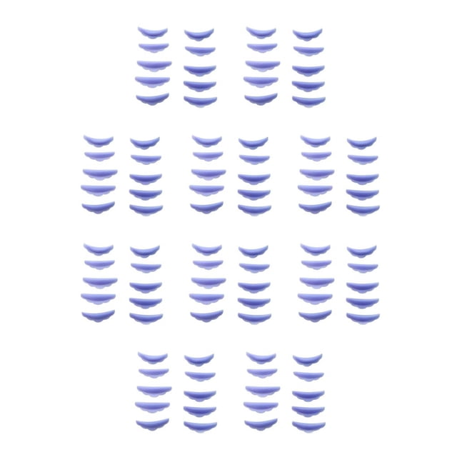 Rizadores de pestañas Seitruly 5 pares Color Violeta Type1 NO1