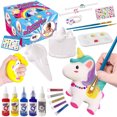 thumbnail image 2 of Kit de pintura Squishies Heyzeibo para niños DIY Postre Juguetes de pintura 3D, 2 of 2
