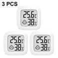 thumbnail image 1 of Paquete de 3 termómetros YONGSHENG interiores medidor de humedad higrómetro digital monitor de temperatura y humedad, 1 of 5