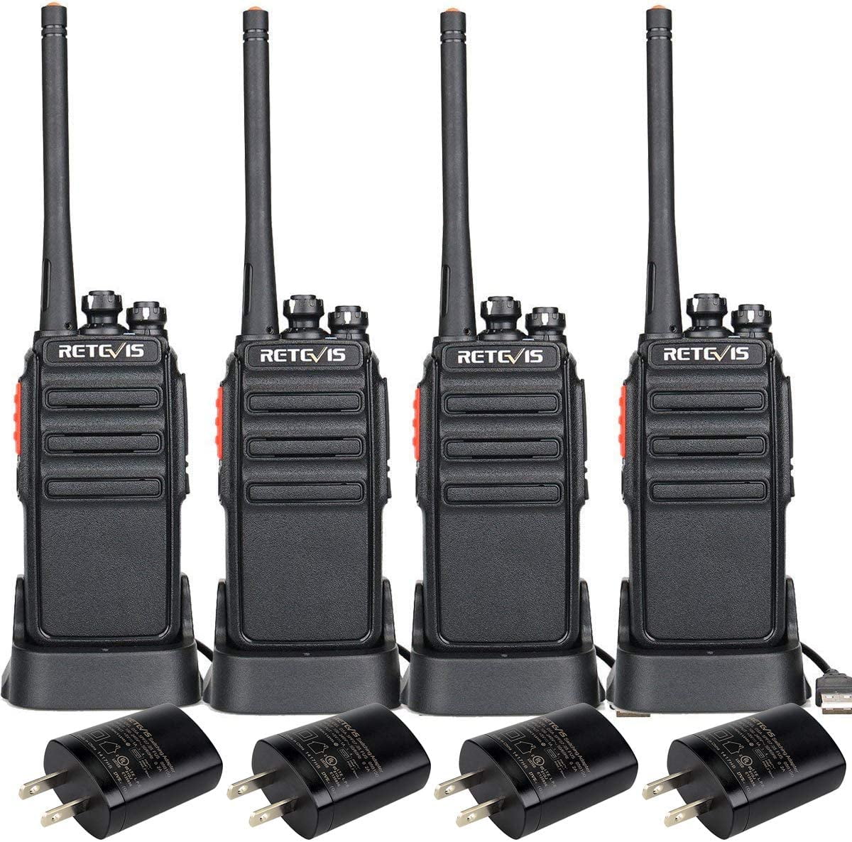 Retevis H777S Rechargeable Walkie Talkies for Adults,Long Range,Handsfree,Business Walkie