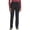 Black, variant on Women Scrub Pull-on Pant Mid Rise Tapered Leg Bottoms with 6 Pockets & Rib-knit Waistband DK135T, 2XL Tall, Wine