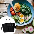 thumbnail image 4 of Bolsa de almuerzo aisda Bolsa de almuerzo Trabajo de oficina Negro Sunnimix Contenedor de almuerzo, 4 of 7