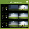 thumbnail image 3 of Luz solar de seguridad Philips 302 LED 1200 lm con sensor PIR IP65, 3 of 7