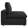 thumbnail image 4 of Modway Commix Down Filled Overstuffed Armless Chair, Black, 4 of 9