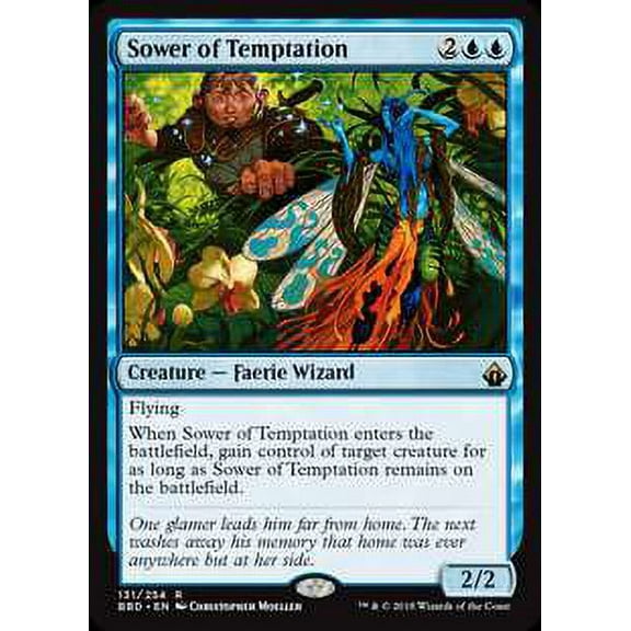 MtG Battlebond Rare Sower of Temptation #131