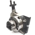 thumbnail image 2 of Assorts 3"Inch II 80 mm Low Profile Milling Rotary Table (50 mm 4 Jaws Chuck with Back Plate & Fixing T nuts), 2 of 5