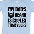 thumbnail image 4 of Inktastic My Dad's Beard is Cooler Than Yours Boys Baby Bodysuit, 4 of 5