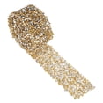 thumbnail image 4 of Rollo de envoltura de malla de diamante, cinta de diamantes de imitación de cristal brillante, decoración de boda (amarillo cristal), 4 of 7