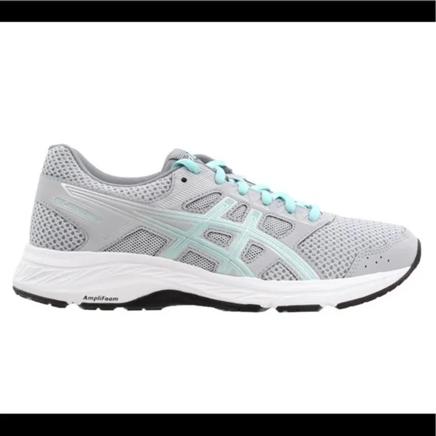 Asics Women’s Size 11 Gel Contend 5 Running Sneakers Grey Icy Morning