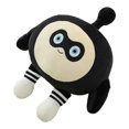 thumbnail image 3 of Lindos muñecos de Peluche, muñecos de Peluche de Dibujos Animados Suaves y abrazados para Adultos, niños, niñas, cumpleaños, Navidad, Negro, 50 cm/19,7 Pulgadas, 3 of 12