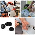 thumbnail image 3 of NUOLUX 10Set Wall Grommet for Cables Shaped Rubber Black Dust-proof Applications, 3 of 7