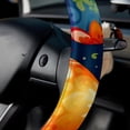 thumbnail image 5 of Easter 14.5 Inch Printing PVC Leather Car Wheel Cover, Steering Wheel Cover, Auto Accessories, 5 of 6