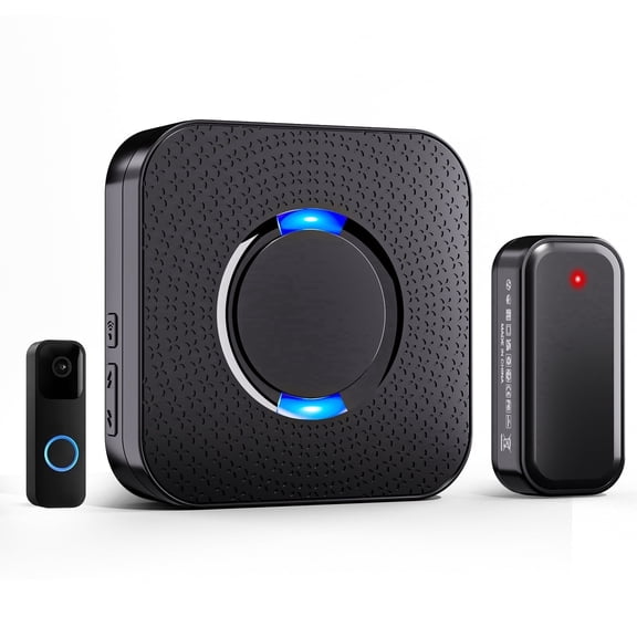 Wireless Doorbell Chime Video Doorbell Extender - Compatible with Blink Video Doorbell (1 Video Doorbell Extender 1 Receiver)