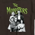 thumbnail image 2 of The Munsters - Munsters Bw Family Portrait- Men's Short Sleeve T-Shirt, 2 of 4