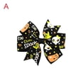 thumbnail image 2 of Halloween Hair Bow Clips for Girls Cute Ghost Spider Bow Knot Hair Pins Halloween Cosplay Dress Decoration Barrette, 2 of 2