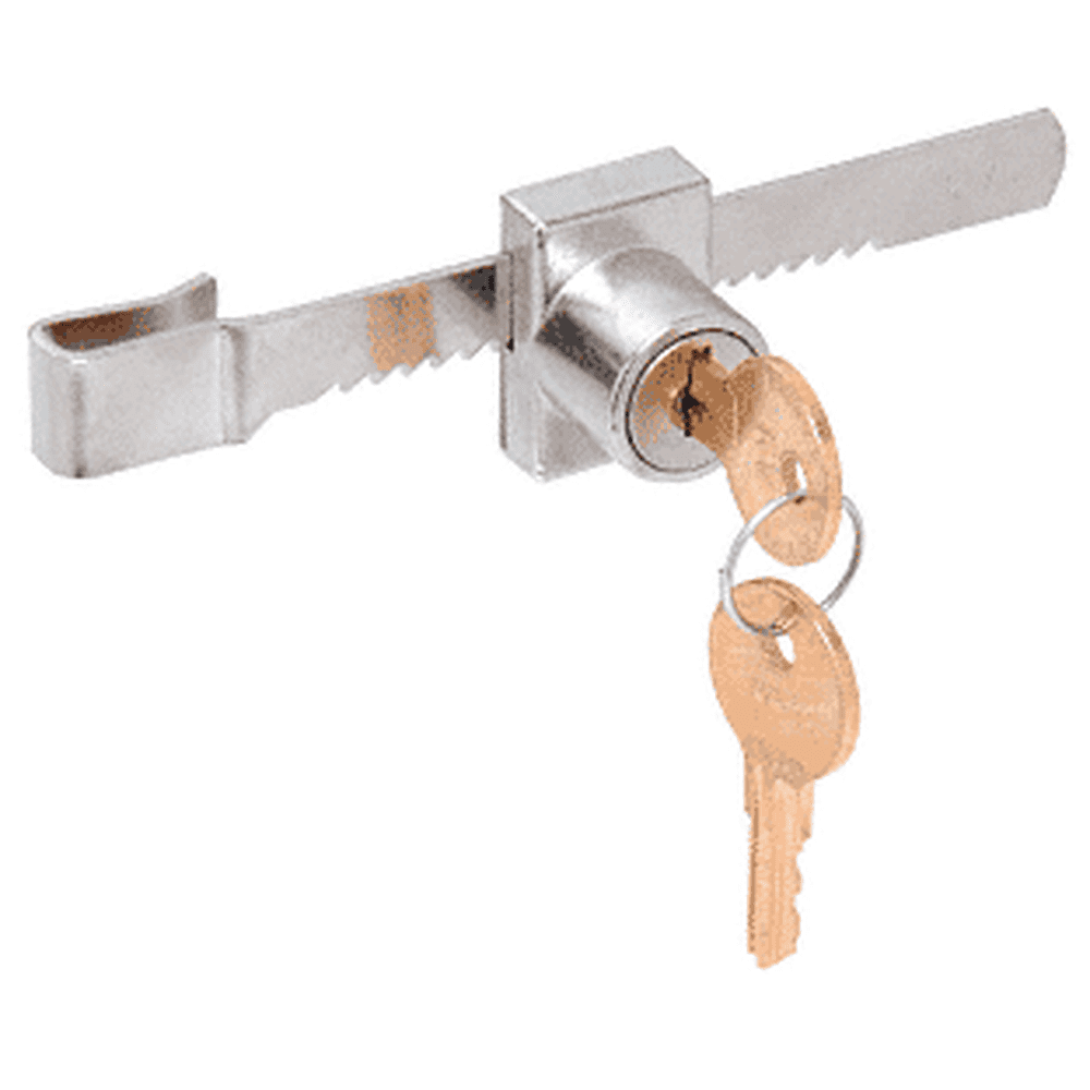 CRL KV965 Chrome Plated "Pick-Proof" Sliding Glass Door Lock - Walmart
