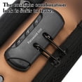 thumbnail image 6 of Gold Sling Bag With Anti-Theft Combination Lock Pu Leather Construction Hidden Pocket For Securing Valuables During Daily Commute Or Travel Adjustable Shoulder Strap, 6 of 6