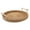 L, variant on Conditiclusy Wicker Fruit Tray Round Anti-deformed Rattan Enjoy Refreshments Wicker Serving Tray for Home
