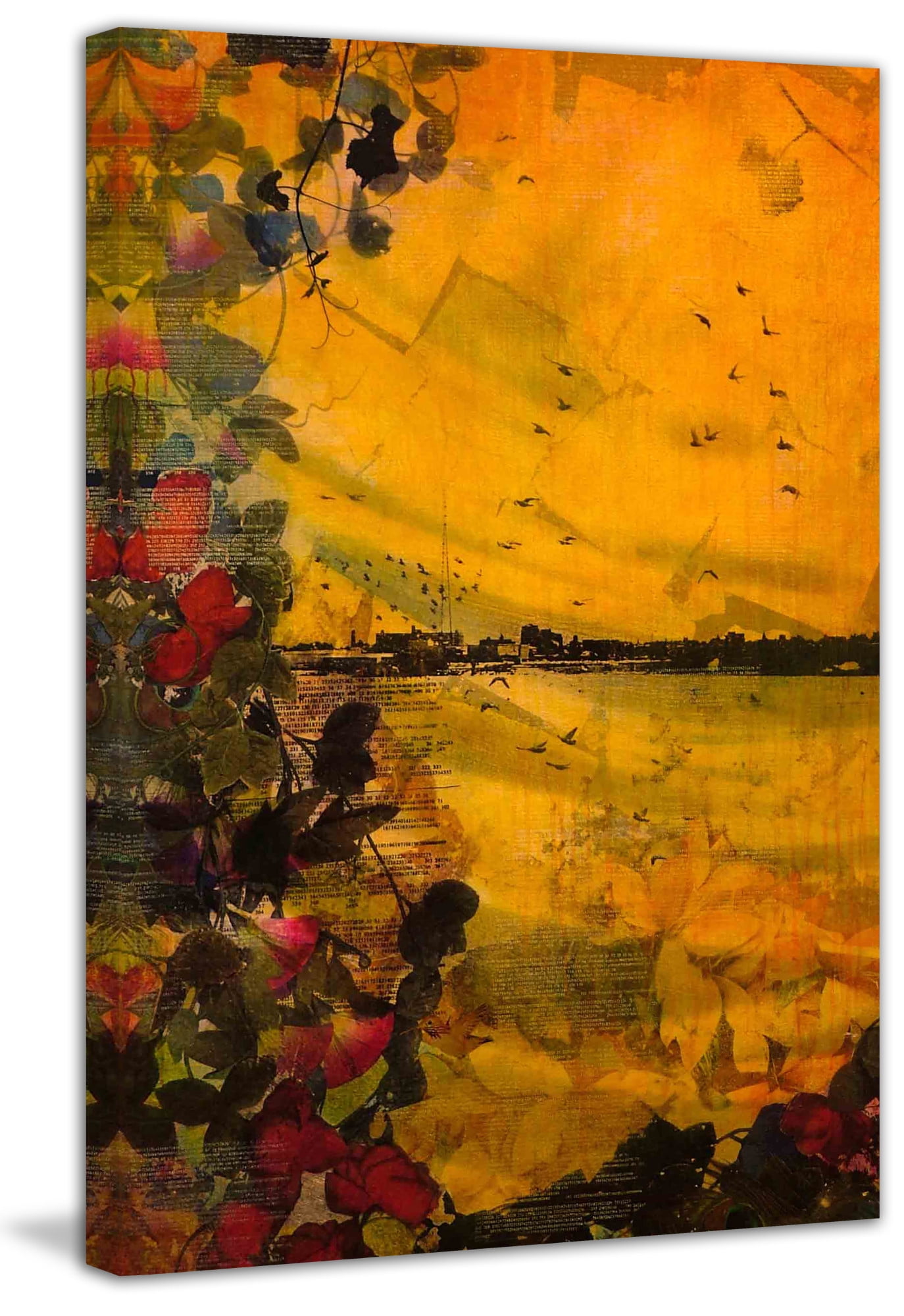 Marmont Hill "Vernal Tide" by Tracy Silva Barbosa Painting Print on Canvas