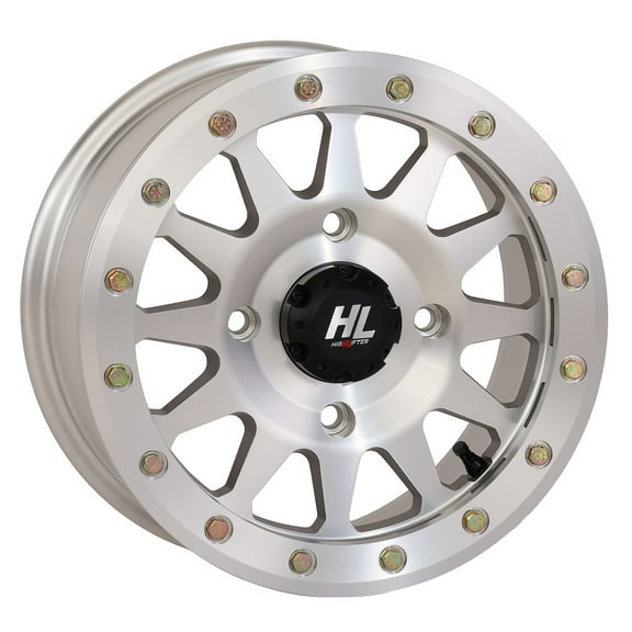 High Lifter by STI HLA1 Beadlock 14x7 ATV/UTV Wheel - Machined (4/156) 5 2
