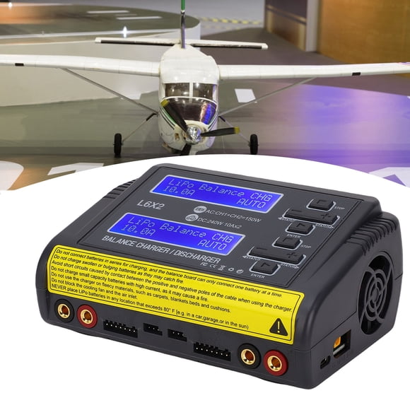Lipo Battery Carger, Batería Inteligente Batería RC Batería Batería Balance de equilibrio Cargador Descarga Para Lipo Liion Life Nicd Nimh