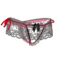 thumbnail image 2 of Sexy Lingerie Hot Erotic Underwear Panties Exotic Apparel Porn Sex Clothes Lace Transparent Thongs Open Crotch Women Underpants, 2 of 5