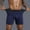 Blue, variant on Hinvhai Pants for Men Men's boxer Cotton Briefs Sexy Underwear Shorts Black 12(XXL)