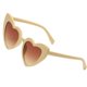 thumbnail image 1 of Gafas de terre en apariencia de , protección UV4 Gafas de terre Gafas Gafas clásicas para viajes Vacaciones libre Verano Playa Amarillo marron, 1 of 6
