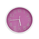 thumbnail image 1 of Reloj Análogo De Pared Diseño Innovador Función de Cuarzo rosa Mediano, 1 of 8