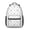 Baseballs Bats White, variant on Baseballs Dots White Pattern Backpack for School, Cute School Bag with Adjustable Shoulder Straps and Padded Back, 15.3"x11"x6.7"