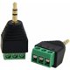 thumbnail image 1 of 3,5-mm-Klinkenstecker auf Schraubklemmenblock-Adapter, 3-poliger lötfreier Reparaturadapter für Aux-Kabel, Stereooverkabelung und IR-Verlängerungskabel, 3,5-mm-TRS-Stereo-Klinkenstecker, 2 S TUNC Sencillez, 1 of 5